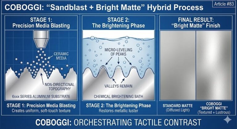 coboggi sandblast bright matte hybrid effect