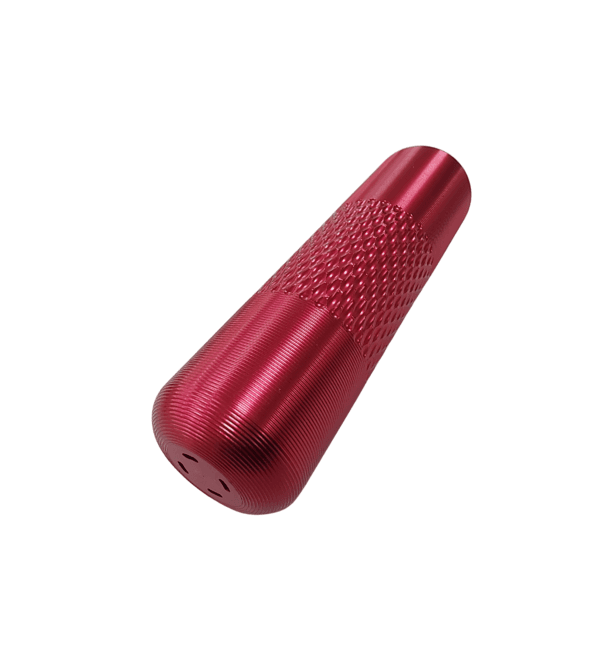 sandblast textured,bright anodizing