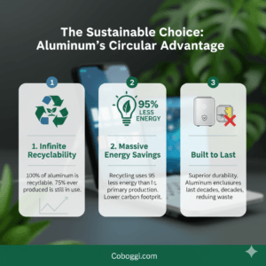 the sustainable choice aluminum's circular advantage