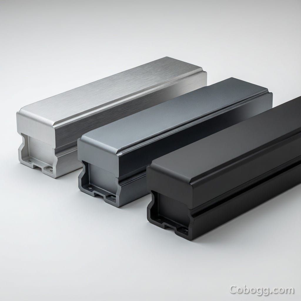 Lab technician testing dielectric strength of anodized aluminum case under controlled conditions