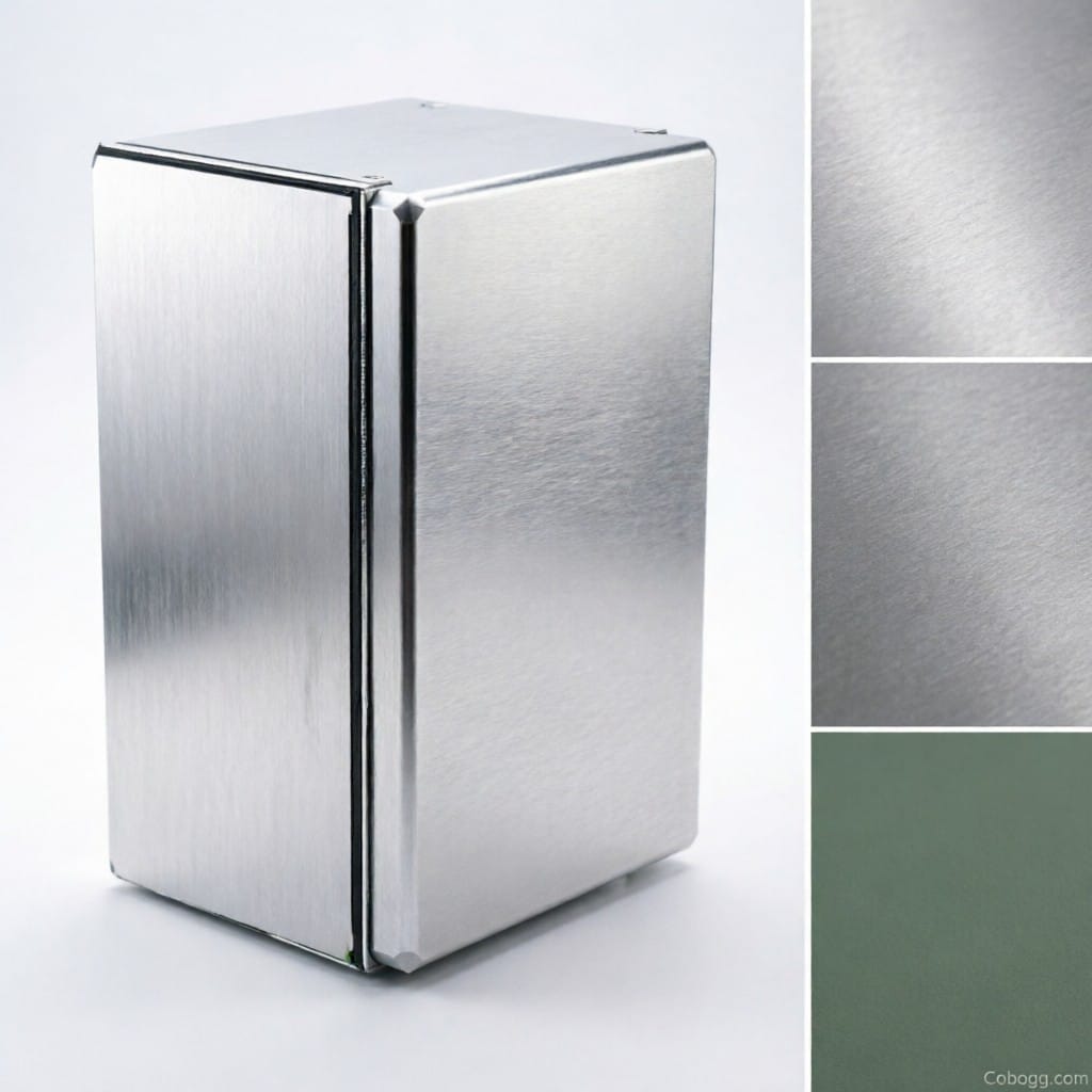 CNC-machined aluminum server rack components with precision-milled finish and EMI shielding