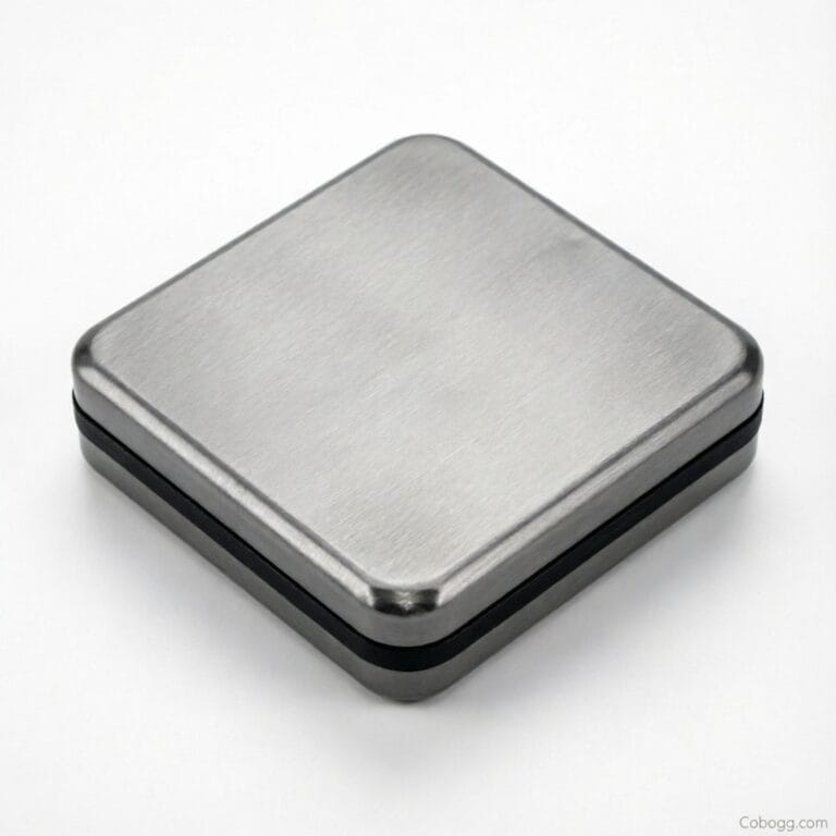 Precision CNC-machined aluminum enclosure for smart home hub device
