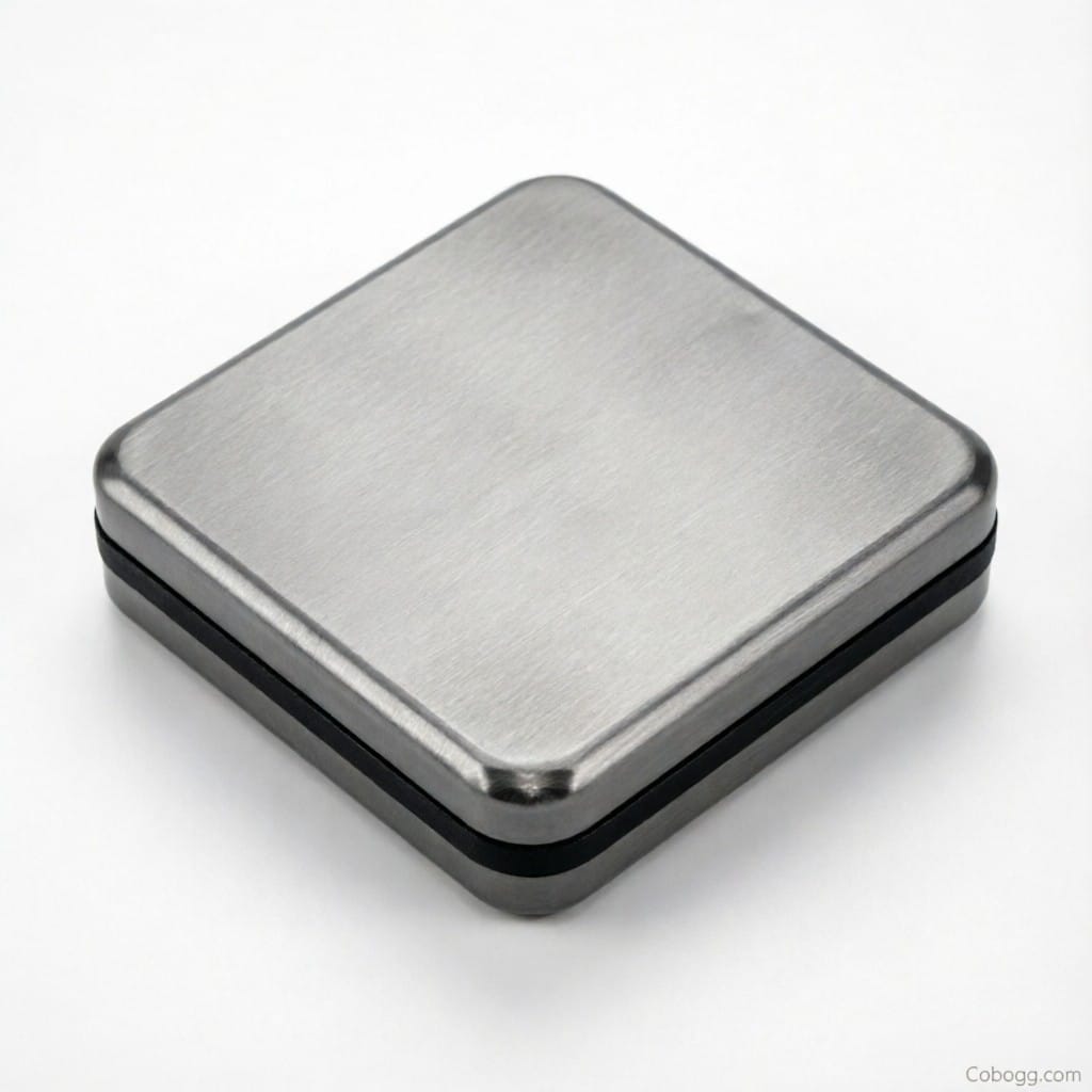 Precision CNC-machined aluminum enclosure for smart home hub device